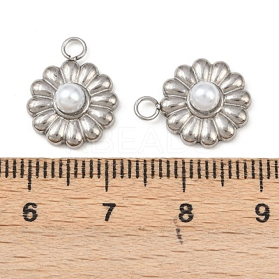304 Stainless Steel Pendants STAS-F332-01P-1