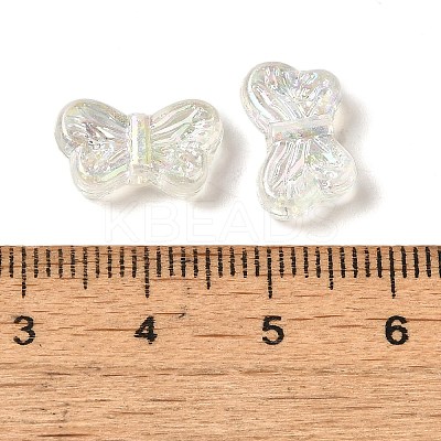 UV Plating Transparent Acrylic Beads LS-OACR-G036-14D-1