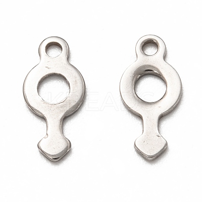 Non-Tarnish 201 Stainless Steel Charms STAS-I172-21P-1