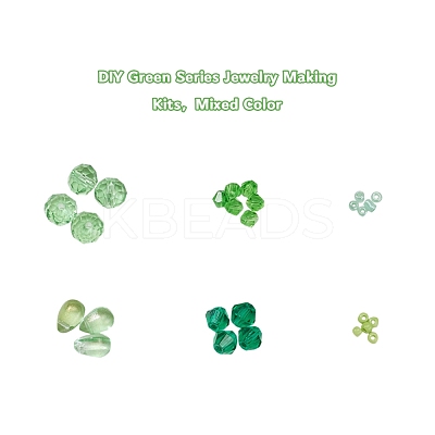 DIY Green Series Jewelry Making Kits DIY-YW0003-05C-1