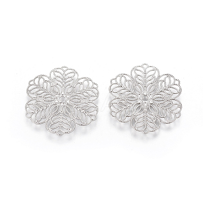 Non-Tarnish 304 Stainless Steel Filigree Joiners LS-X-STAS-G192-15P-1
