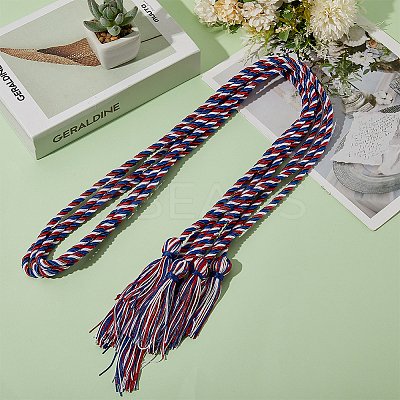 Polyester Double-end Tassels Fringed Bachelor's Gown Hanger FIND-WH20041-001B-1