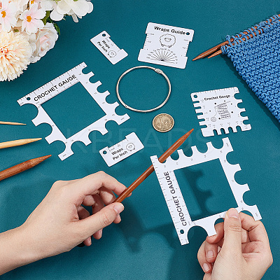 8Pcs PVC Sewing Rulers DIY-NB0012-39-1