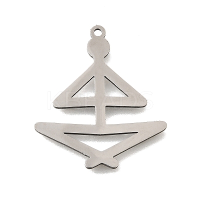 201 Stainless Steel Pendants LS-STAS-S176-17P-1