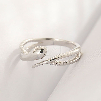 Snake Brass Cuff Open Rings for Women FS-WGB23C0-02-1