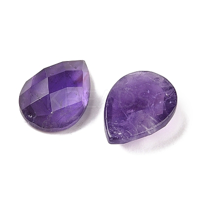 Natural Amethyst Cabochons G-C146-04U-1