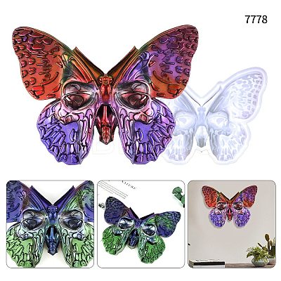 Butterfly Food Grade Silicone Halloween Pendant Decration Molds SIMO-PW0006-055-1