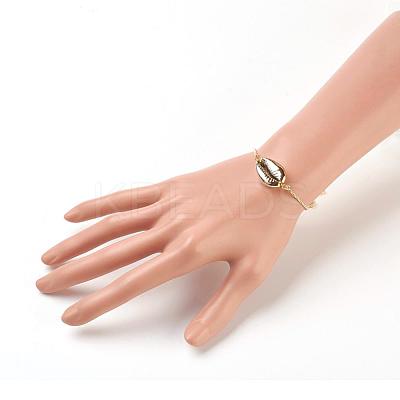 Adjustable Brass Bolo Bracelets BJEW-JB03956-02-1