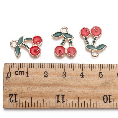 Alloy Enamel Pendants X-PALLOY-N0118-260-1
