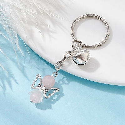 Angel Natural Gemstone Kcychain KEYC-JKC00565-01-1