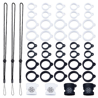 Adjustable Polyester Neck Lanyard AJEW-CP0007-02-1