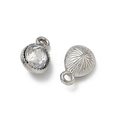 Alloy Rhinestone Pendants PALLOY-P317-05P-1