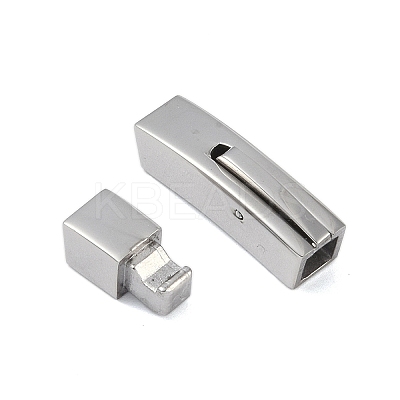 Non-Tarnish 316 Stainless Steel Bayonet Clasps STAS-K282-08C-P-1