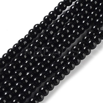 Baking Paint Glass Pearl Bead Strands HY-Q003-3mm-80-1