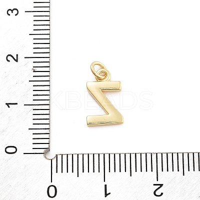 Rack Plating Brass Pendants KK-C065-02Z-G-1