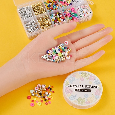 DIY Beads Bracelet Making Kit DIY-YW0005-49-1