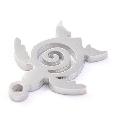 Non-Tarnish 304 Stainless Steel Charms STAS-O142-21P-1