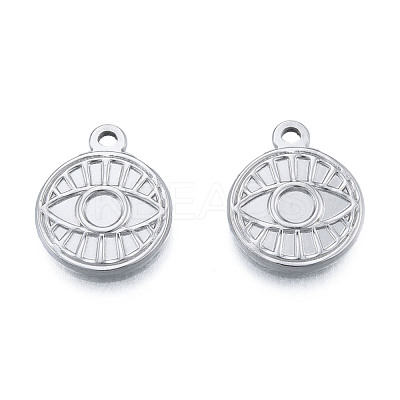Non-Tarnish 201 Stainless Steel Pendants STAS-N098-217P-1