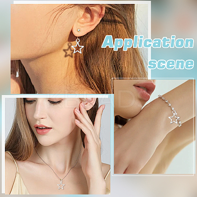 300Pcs Alloy Pendants FIND-LP0001-36-1