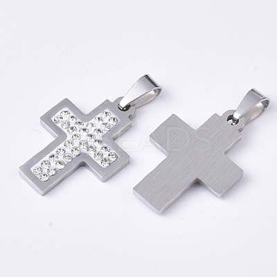 201 Stainless Steel Pendants STAS-N089-94P-1