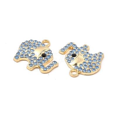 Alloy Rhinestone Pendants ALRI-K048-01C-1