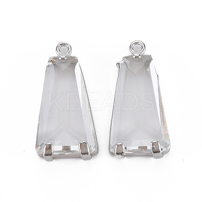 Transparent Glass Pendants GLAA-Q088-024A-1