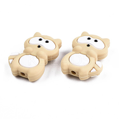 Food Grade Eco-Friendly Silicone Focal Beads SIL-T056-03B-1