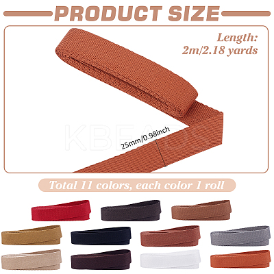 22M 11 Colors Polypcotton Ribbon OCOR-PH0005-44-1