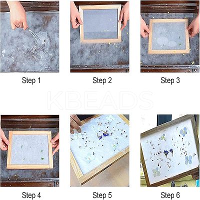 DIY Paper Crafts Handmade Material Packs. with Net and Nonwovens DIY-WH0224-29A-1