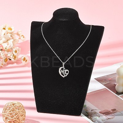 Necklace Standing Bust Displays NDIS-Q001-1-1