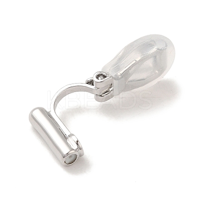 Brass Clip-on Earring Findings LS-KK-K371-13P-1