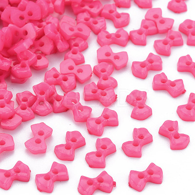 2-Hole Plastic Buttons BUTT-N018-028-05-1