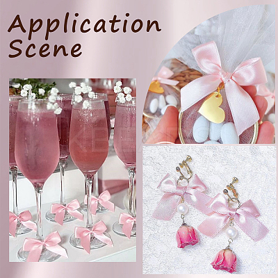 200Pcs Handmade Polyester Costume Accessories DIY-SP0004-86A-04-1