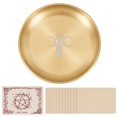 1Pc 201 Stainless Steel Candle Holder AJEW-ME0002-01B-1