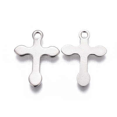 Tarnish Resistant 304 Stainless Steel Pendants STAS-F207-30P-1