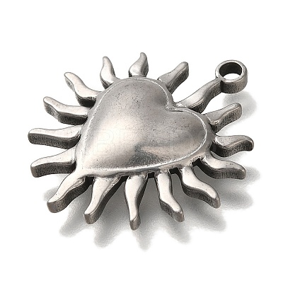 304 Stainless Steel Pendants STAS-H223-15AS-01-1