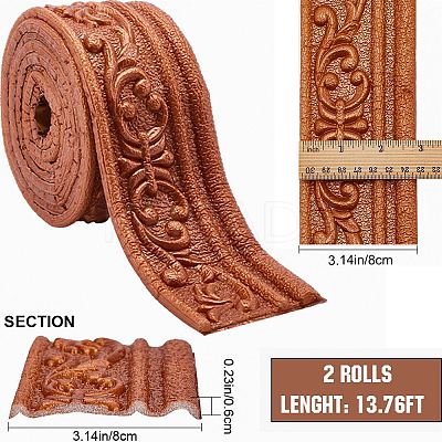 Self-Adhesive XPE Grain Contact Paper DIY-CP0011-17F-1
