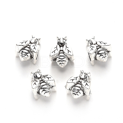Tibetan Style Alloy European Beads TIBE-N006-134AS-LF-1