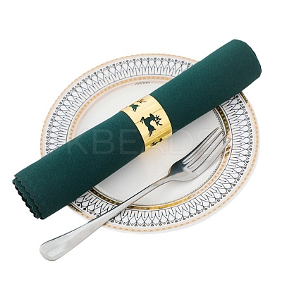 Christmas Iron & Alloy Napkin Rings XMAS-K001-01B-1