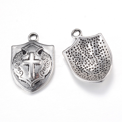 Tibetan Style Alloy Pendants LS-X-TIBEP-Q062-14AS-RS-1