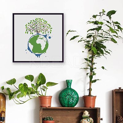 Plastic Reusable Drawing Painting Stencils Templates DIY-WH0202-252-1