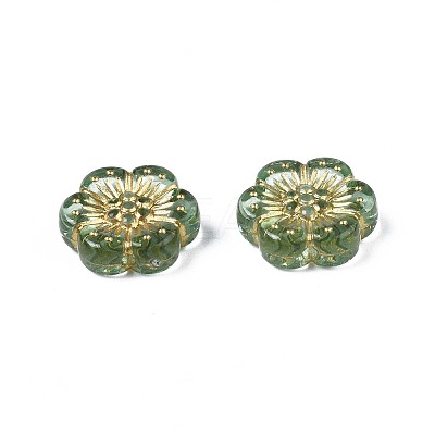 Plating Acrylic Beads PACR-N008-013C-1