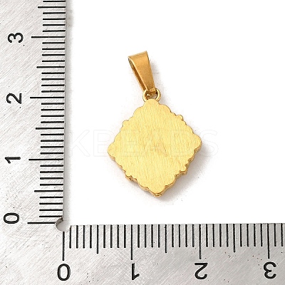 Ion Plating(IP) 304 Stainless Steel Pendants X-STAS-C103-12G-1