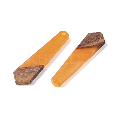 Resin & Wood Pendants WOOD-F015-05E-1