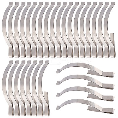 Stainless Steel Window Screen Tension Spring Corner Clips AJEW-CN0002-93A-1