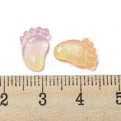 Luminous Transparent Resin Decoden Cabochons RESI-D013-02-1