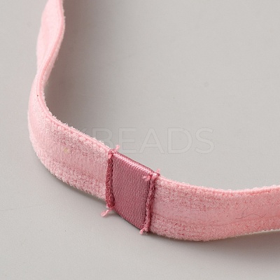 Nylon & Spandex Elastic Headbands OHAR-WH20001-08F-1
