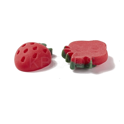 Opaque Resin Decoden Cabochons X-RESI-G031-16-1