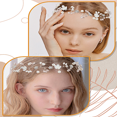 1Pc Polyester Headband AJEW-LP0002-21S-1