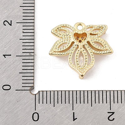 Brass Micro Pave Cubic Zirconia Pendants LS-KK-K371-37G-1